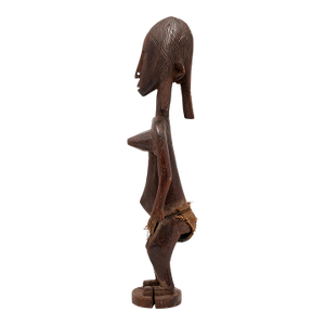 Antique African Bambara Female Nyeloni Figure