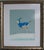 Vintage Beatien Yazz Navajo Gouache Original Painting Blue Deer Signed For Sale - Image 10 of 10