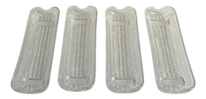 Mid-century Corn on the Cob Plates - Set of 4