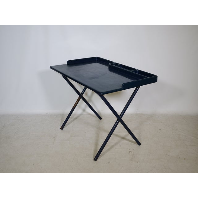 Space Age Desk in Metal and Plastic, France, 1980s For Sale - Image 10 of 18