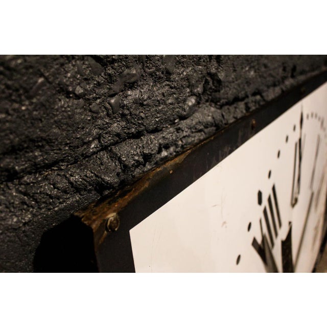 Enameled Church Clock, 1920s For Sale - Image 3 of 16