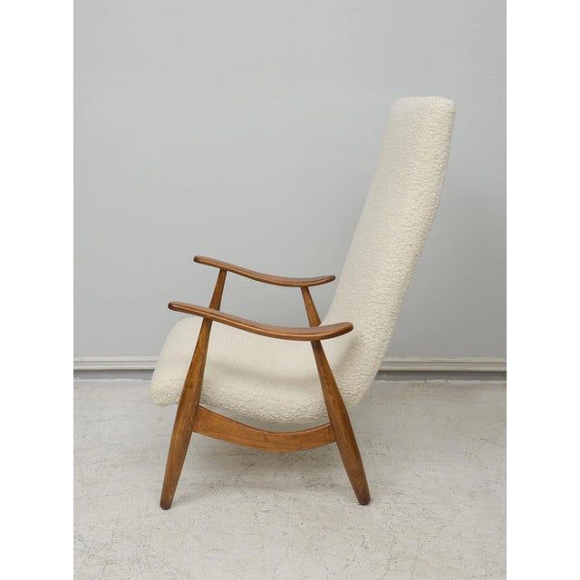 Pair of Scandinavian Mid-Century Lounge Chairs For Sale In New York - Image 6 of 9