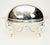 Edwardian Revival Silver-Plated Chafing Entree Dish with Revolving Dome Cover For Sale - Image 12 of 12
