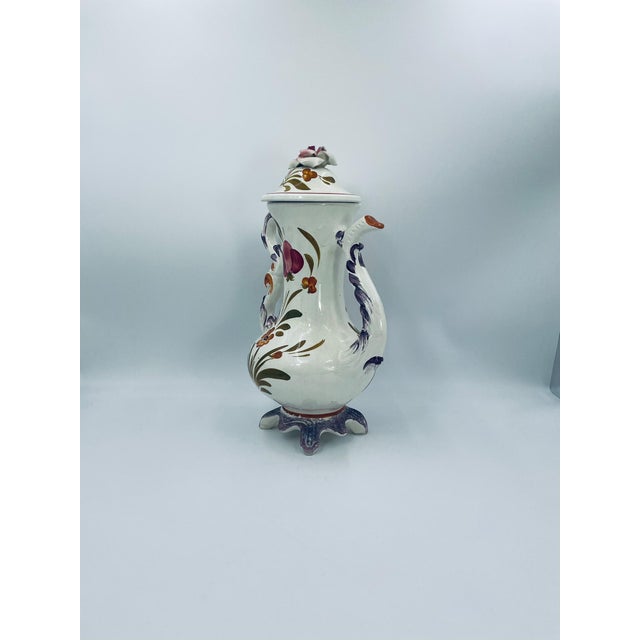 Majolica Jug Vase from Bassano, Italy, 1965 For Sale - Image 4 of 15