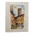 Henry Emil Salloch Original Watercolor on Paper St. Gimignano, Piazza Della Cisterna, Italy. 1970. For Sale