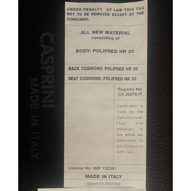 Late 20th Century Late 20th Century A Pair of Italian Ludwig Mies Van Der Rohe Style Chairs For Sale - Image 5 of 7