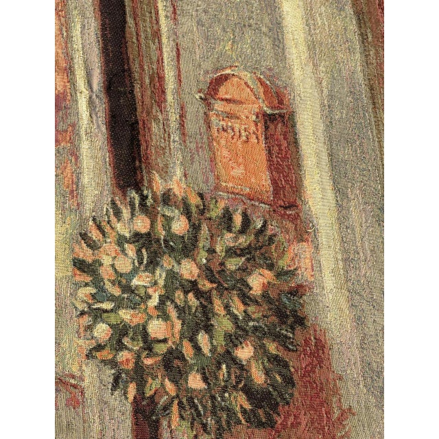 Vintage French Aubusson Jacquard Tapestry For Sale - Image 13 of 18
