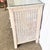 1980s 1980s Boho Chic White Washed Wicker Glass Top Chest of Drawers For Sale - Image 5 of 7