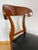 Biedermeier Shovel Chair in Walnut Veneer & Black Leather, Austria, 1820s For Sale - Image 15 of 18