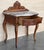 French Pair of Nightstand Tables With Crest & Carved Drawer and Cabriole Legs For Sale - Image 6 of 10