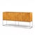 Mid-Century Modern Milo Baughman for Thayer Coggin Mid Century Burlwood and Chrome Credenza For Sale - Image 3 of 11