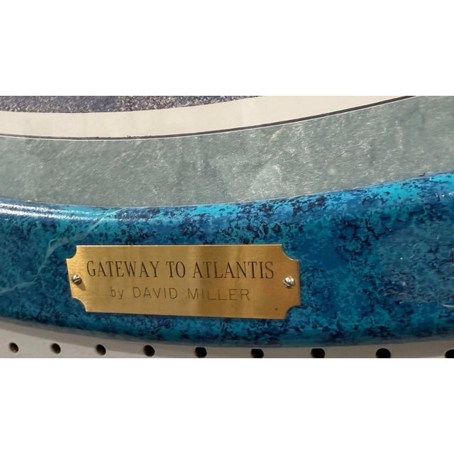 Gateway to Atlantis by David Miller original lithograph, hand signed and numbered Very large Hand Signed by Artist...