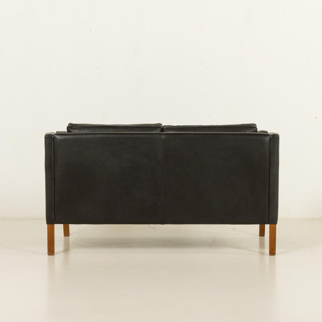 Stouby Leather Sofa, Denmark, 1970s For Sale - Image 6 of 18