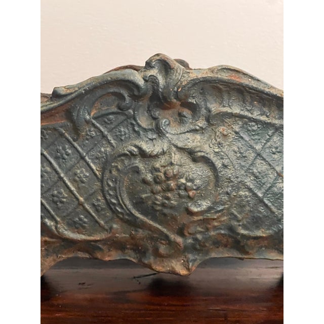 19th Century French Victorian Era Cast Iron Footed Jardiniere For Sale - Image 9 of 15