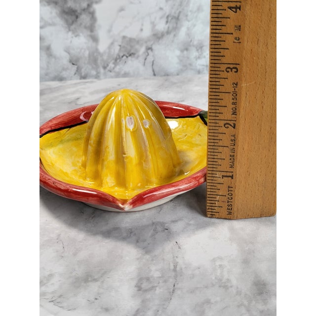 Salvatore Gurreri Hand Painted Citrus Reamer For Sale - Image 11 of 12
