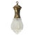 French Art Deco Etched Glass and Gilt Brass Pendant Lamp, 1920s For Sale - Image 10 of 10