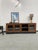 Wood Oak Sideboard with Glass Doors, 1950s For Sale - Image 7 of 18