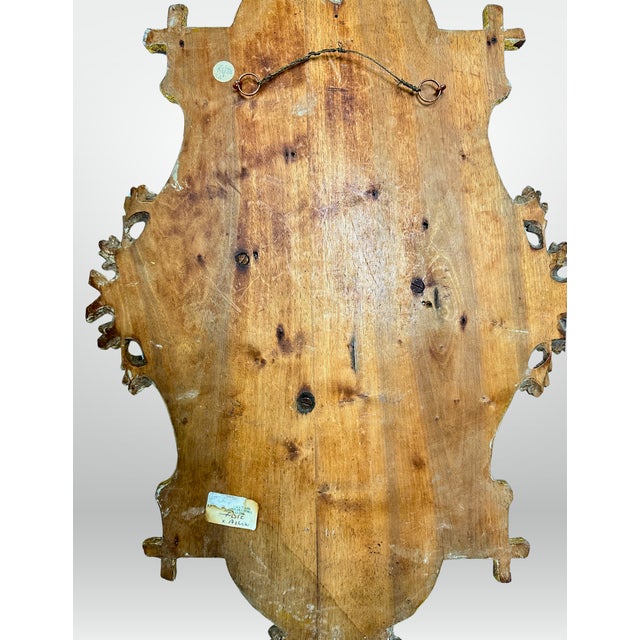 Antique Black Forest Carved Hanging Game Plaques- a Pair For Sale - Image 9 of 9