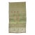 Vintage Light Green Pink Turkish Tulu Shag Rug - 3'8" x 6'2" For Sale