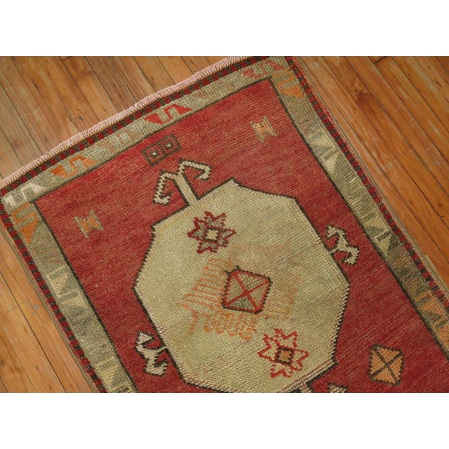 mid 20th Century Turkish Anatolian one of a kind runner. Professionally Cleaned and able to endure heavy traffic if...