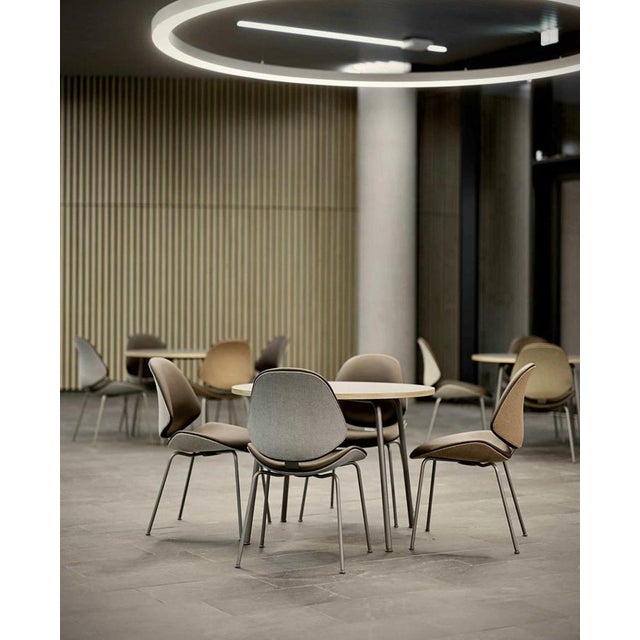 Council Family Salon Chair in Nevada Cognac by Salto and Sigsgaard For Sale - Image 11 of 13