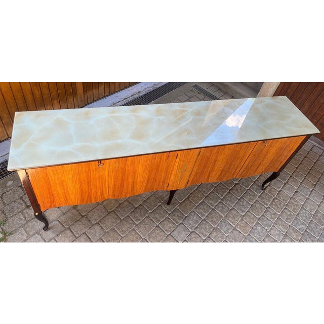 Vintage Italian Dining Room Set, 1960s, Set of 8 For Sale - Image 3 of 13