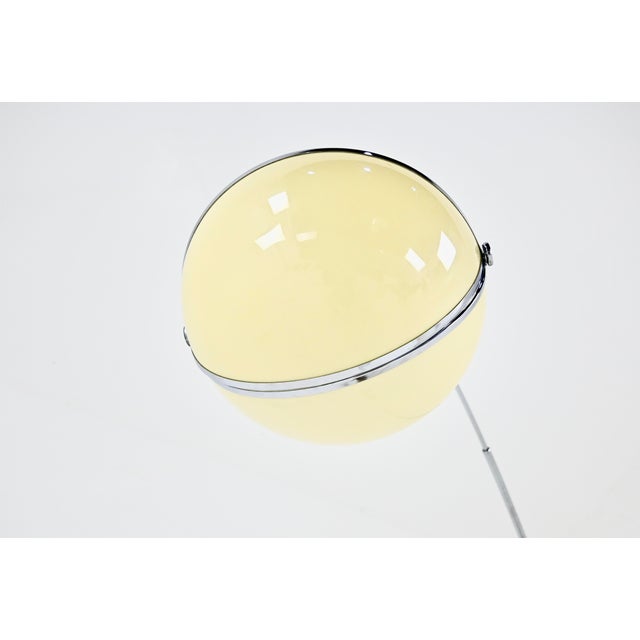 Pac-Man Arco Floor Lamp attributed to Superstudio for Poltronova, 1970s For Sale - Image 11 of 16