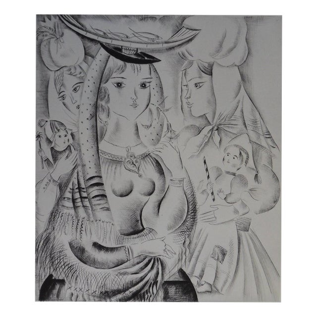 Mily Possoz, The Portuguese Festival, Engraving For Sale