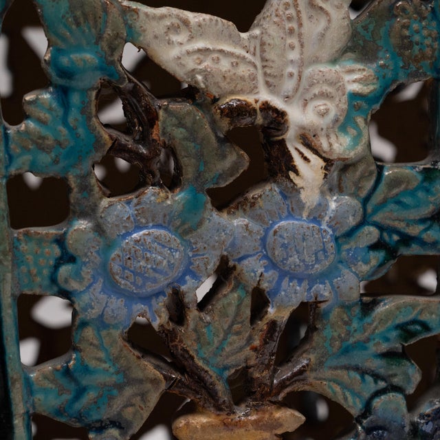 Chinese Sancai Blossom Garden Stool For Sale - Image 4 of 5