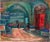 Post Impressionist Jacques Zucker, Synagogue Jerusalem Israel French Judaica Oil Painting Bezalel School Wpa Artist For Sale - Image 3 of 7