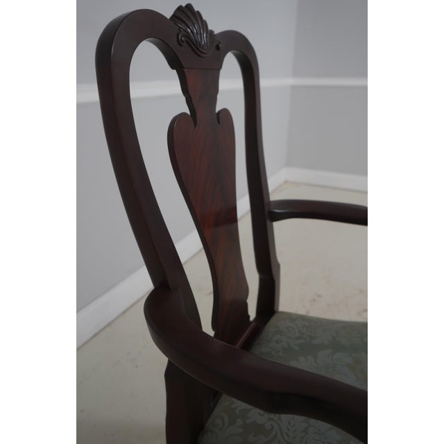 Brown Set of 6 Kittinger Richmond Hill Collection Dining Room Chairs For Sale - Image 8 of 18
