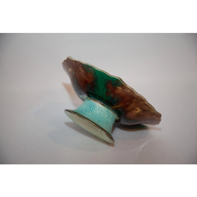 Wedgwood 19th Century Wedgewood Majolica Cauliflower Compote For Sale - Image 4 of 7