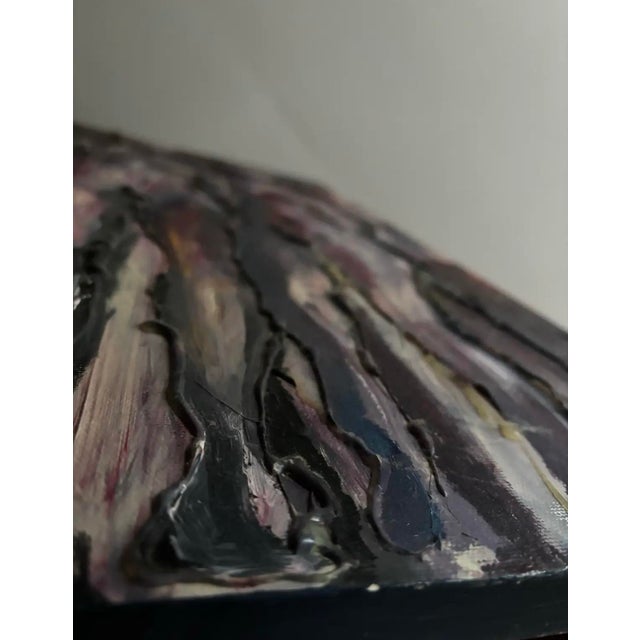 Vintage Expressionist Impasto Oil Painting of Three Female Nudes For Sale In New York - Image 6 of 6