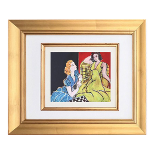 Matisse 22 the Conversation Framed