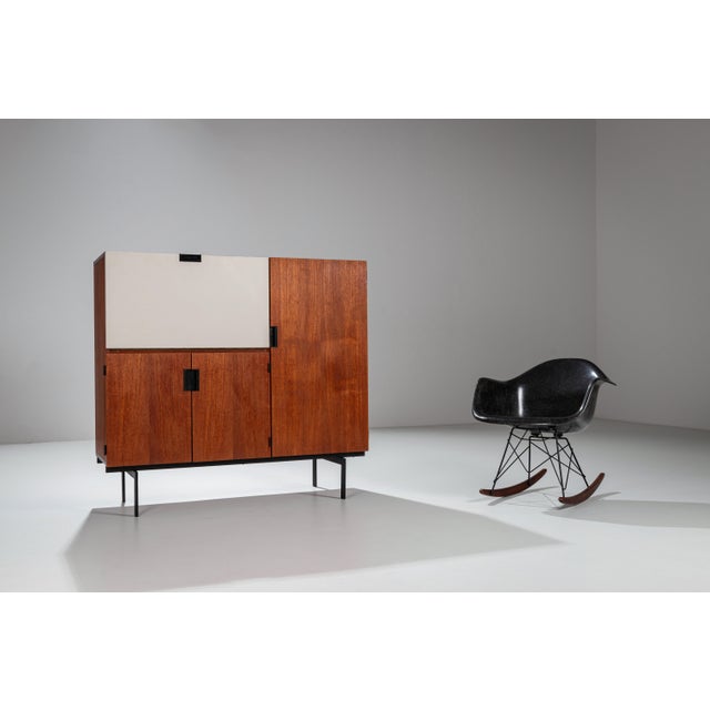 Brown Mid-Century CU01 Sideboard by Cees Braakman for Pastoe, 1958 For Sale - Image 8 of 18