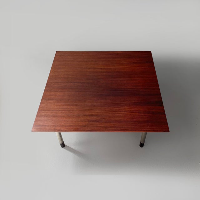 Mid-Century Modern Mid-Century Modern Italian Coffee Table in Wood and Metal, 1960s For Sale - Image 3 of 14