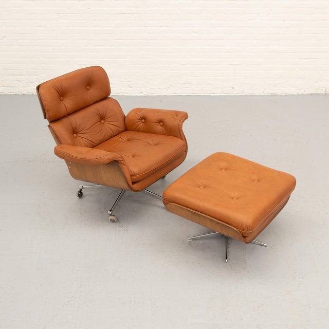 Lounge Chair by Martin Stoll for Giroflex, 1970s, Set of 2 For Sale - Image 4 of 18