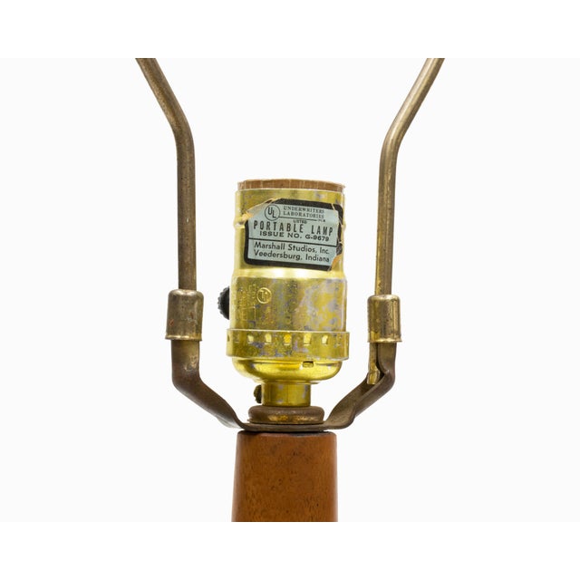 Mid 20th Century Vintage Mid Century M234 Ceramic Table Lamp by Jane & Gordon Martz For Sale - Image 5 of 8