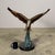 Bronze Bald Eagle in Flight With Outstretched Talons Sculpture - 30"h For Sale - Image 11 of 11