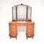 A stunning antique Queen Anne style burr walnut dressing table, made in England by Beresford and Hicks, dating from the...
