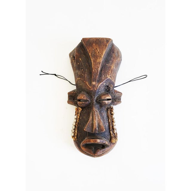 Mid-Century African Mask, 1950s For Sale - Image 9 of 10