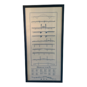 Bridgetown Limited Edition Framed Poster