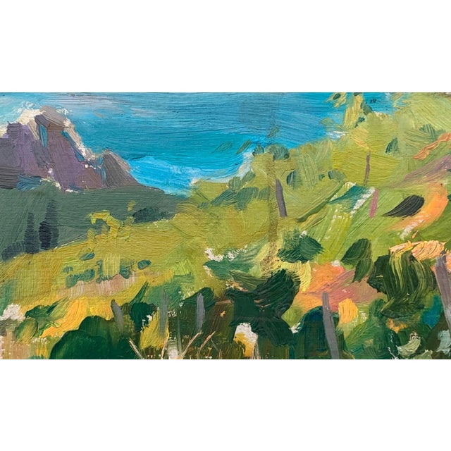 Original Seascape Oil Painting, Ukrainian Artist, 1970s For Sale - Image 4 of 6