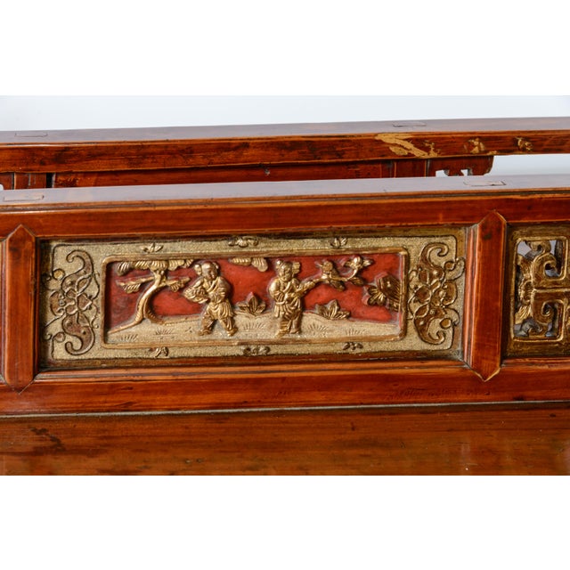 Chinese Travel Case With Traditional Carved Decoration For Sale - Image 4 of 12