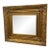 Vintage Gold Leaf Mirror, Solid Wood Frame, Beveled Glass Edges, Carved Floral Pattern For Sale