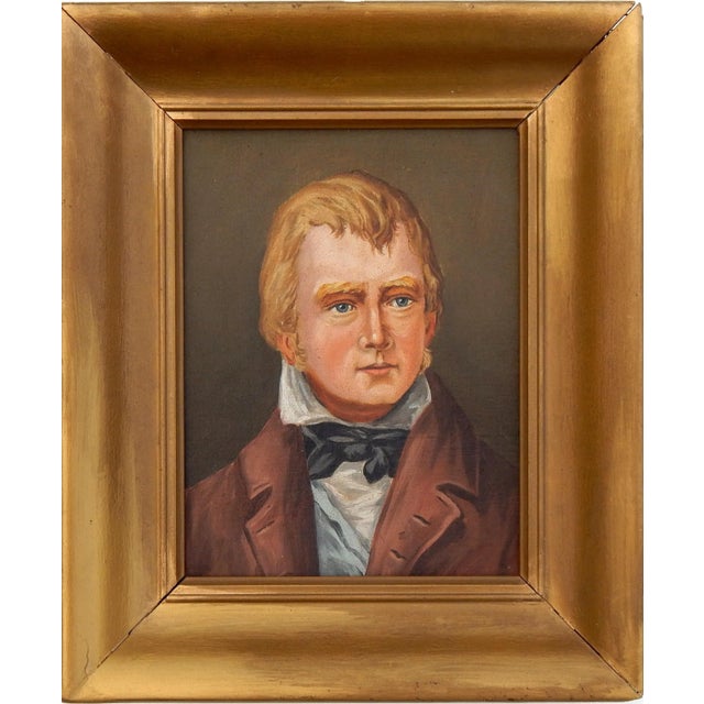 Portrait of Sir Walter Scott, 1905, Oil Painting, Framed For Sale - Image 11 of 11