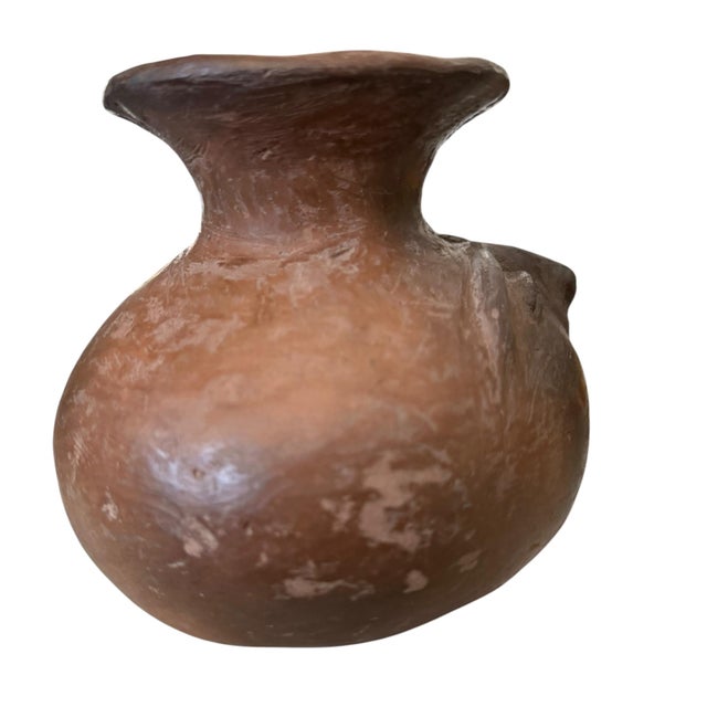 1960s Vintage Anthropomorphic Earthenware Effigy Vessel For Sale - Image 5 of 11