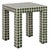 Hotaru Tile Accent Table in Dark Green For Sale In Philadelphia - Image 6 of 7