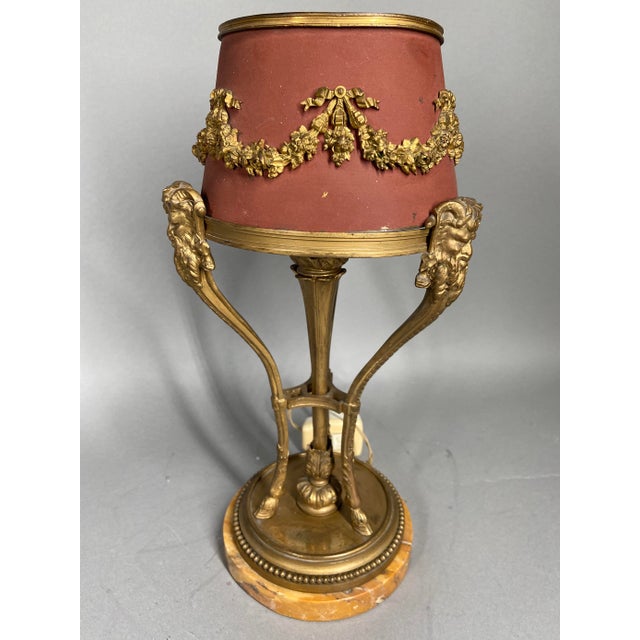 Antique French Louis XVI Desk/Table Lamp For Sale - Image 10 of 10