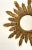 French French Gilt Sunburst or Starburst Convex Mirror (Diameter 28 1/8) For Sale - Image 3 of 10